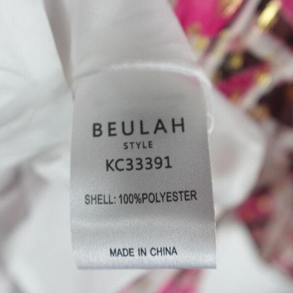 Beulah Style Womens Ruffled Smocked Tunic Large - Picture 13 of 14